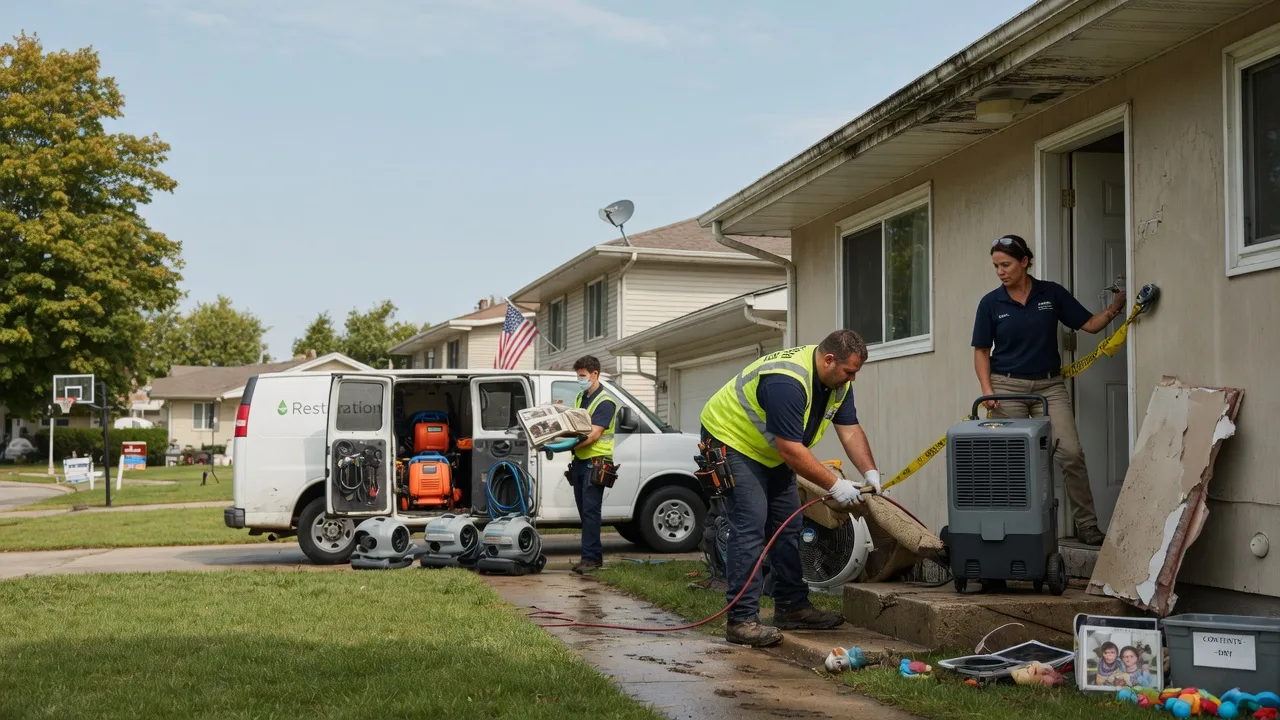 Water Damage Restoration in Grabill, IN near me